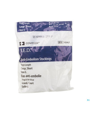 Ted bas cuisse 36340 l court  blanc