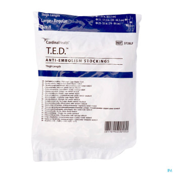 Ted bas cuisse 37280 l regul  blanc