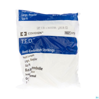 Ted bas cuisse 37280 l regul  blanc