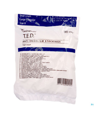 Ted bas cuisse 37280 l regul  blanc