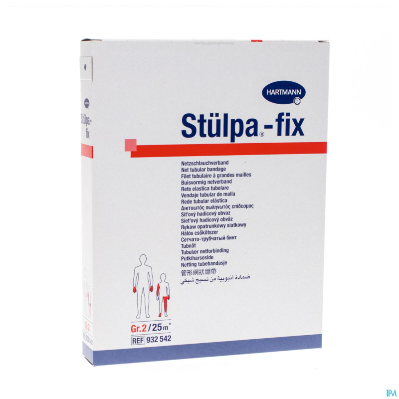 Stulpa fix hartm filet tubulaire n2    25m 9325421