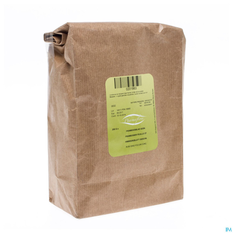 Framboisier feuille    250g pharmafl