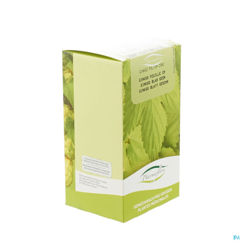 Gingko biloba feuille boite    100g pharmafl