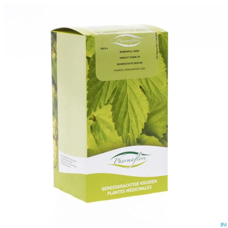 Haricot cosse boite    100g pharmafl