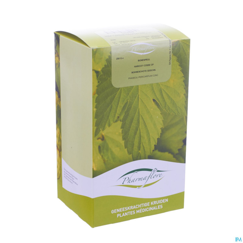 Haricot cosse boite    250g pharmafl