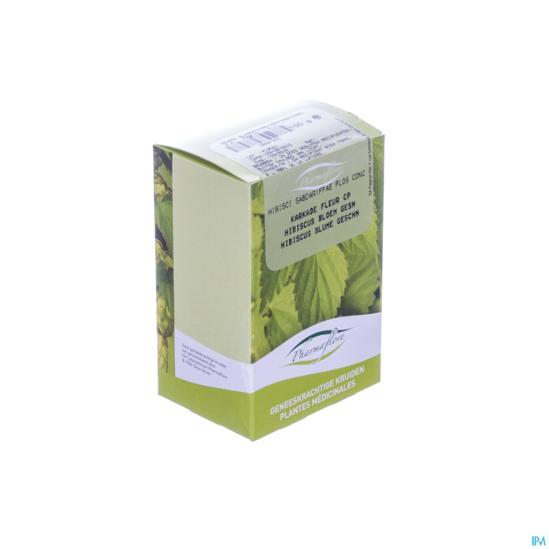 Hibiscus (karkade) fleur coupee bte    100g fag