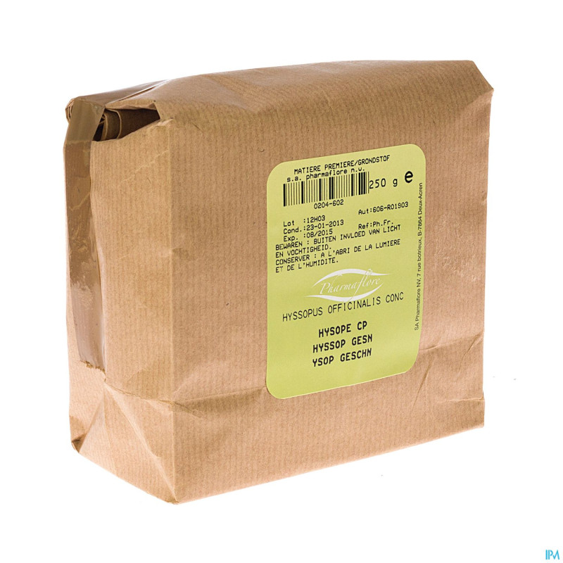 Hysope    250g pharmafl