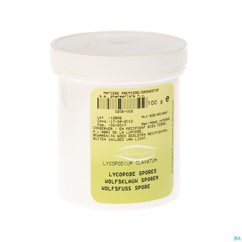 Lycopode spore poudre    100g fag
