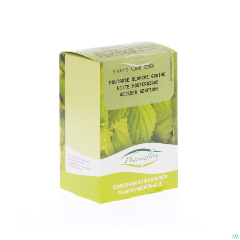 Moutarde jaune graine boite    250g pharmafl