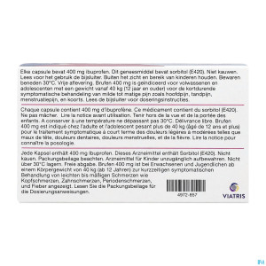 Brufen 400mg caps molle 30