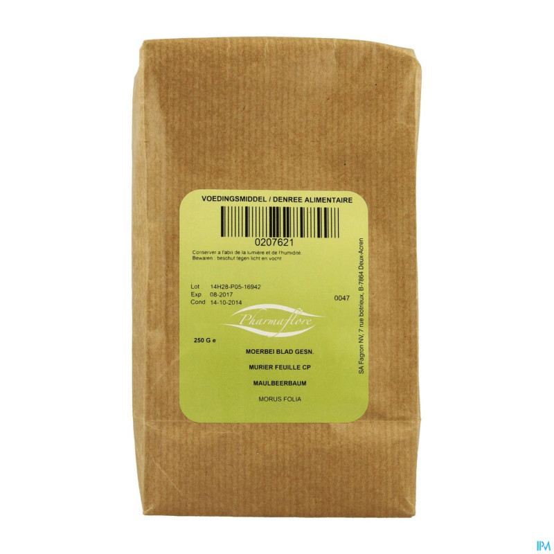 Murier feuille boite    250g pharmafl