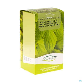 Plantain grand feuille boite    100g pharmafl