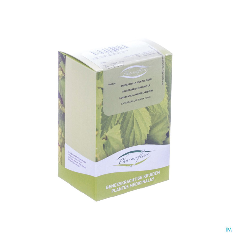 Salsepareille racine boite    100g pharmafl
