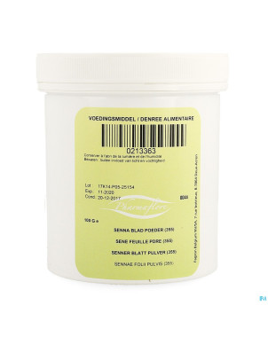 Sene feuille poudre    100g fag