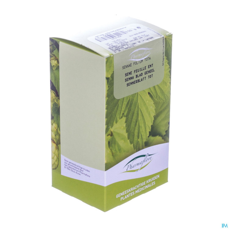 Sene feuille entiere boite    100g fag