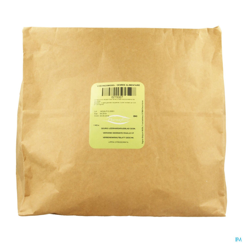 Verveine odor feuille coupee    1kg pharmafl