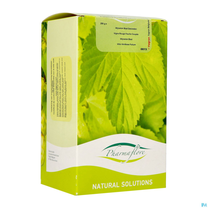 Vigne rouge feuille boite    250g fag