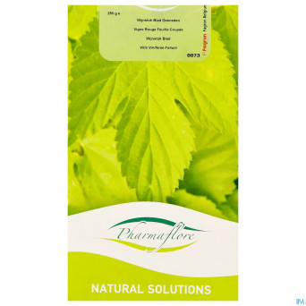 Vigne rouge feuille boite    250g fag