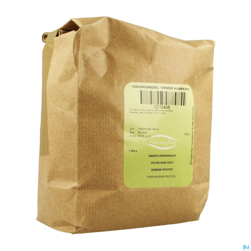 Poivre noir    1kg pharmafl