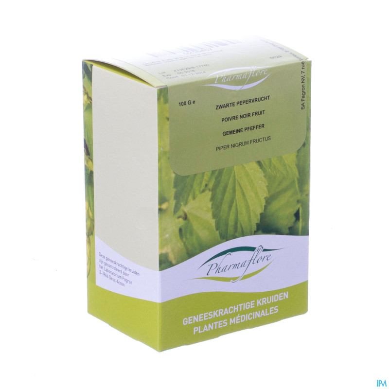 Poivre noir boite    100g pharmafl