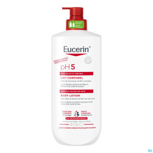 Eucerin ph5 lait corps peau sec.&sens. pompe 750ml