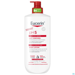 Eucerin ph5 lait corps peau sec.&sens. pompe 750ml