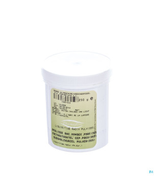 Reglisse racine mondee pdr    250g pharmafl