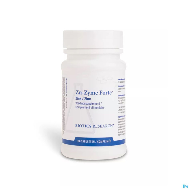 Zn zyme forte biotics    comp 100x25mg