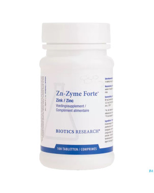 Zn zyme forte biotics    comp 100x25mg