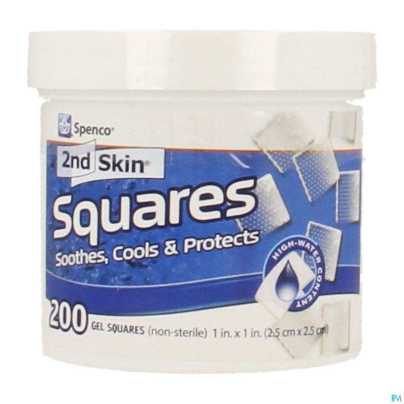 Spenco 2nd skin    2,5cmx 2,5cm 200 100300