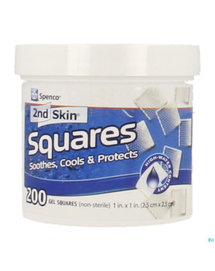 Spenco 2nd skin    2,5cmx 2,5cm 200 100300