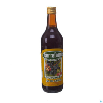 Kurreform jus raisins rouges    0,75l 5865