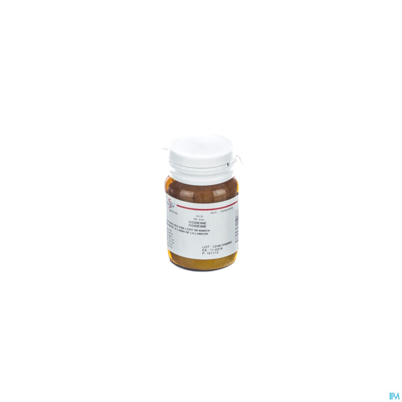 Codeine monohydrate base vrac 25g fag