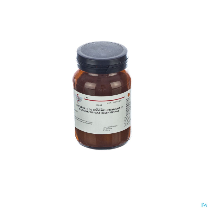 Codeine phosphate hemihydrate 100g fag