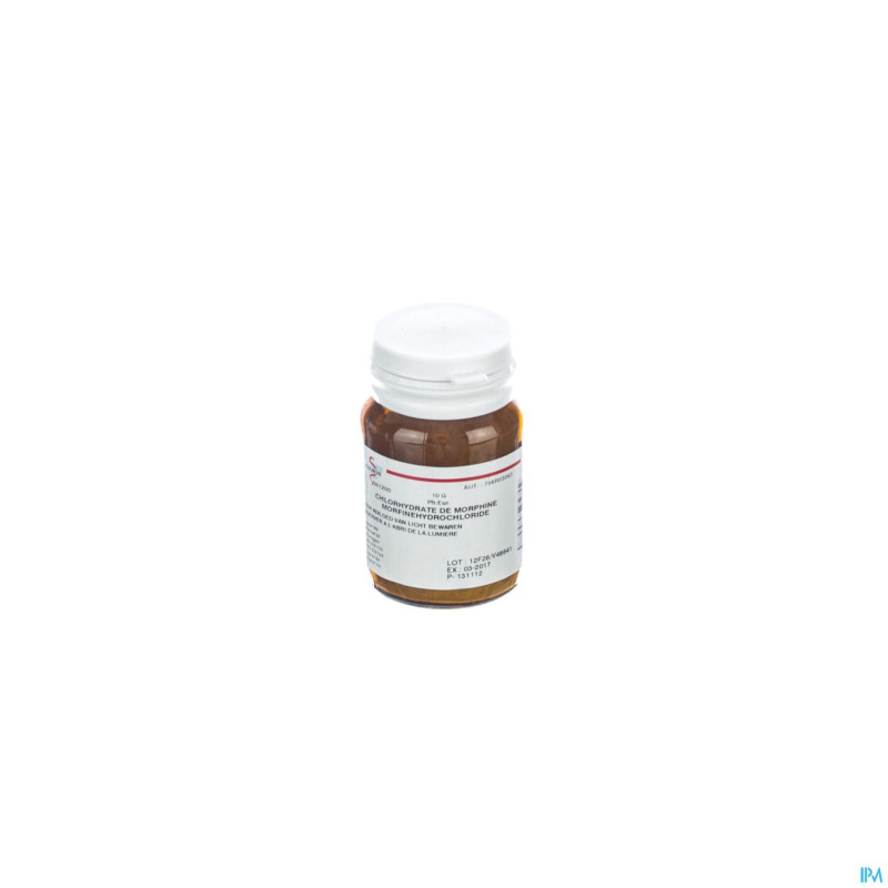 Morphine chlorhydrate vrac  10g fag