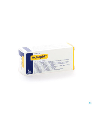 Actrapid 100iu/ml 1 x 10ml