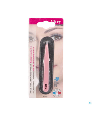 Vitry classic pince epil prof oblique inox    1022