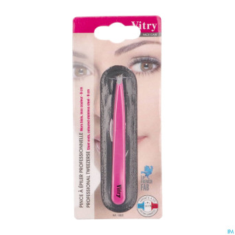 Vitry classic pince epil prof oblique inox    1022