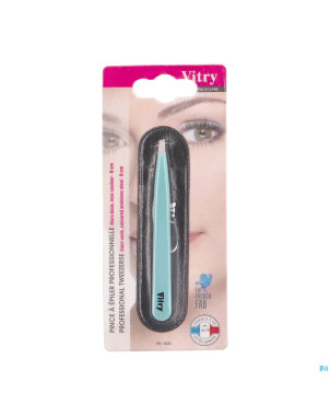Vitry classic pince epil prof oblique inox    1022