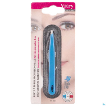 Vitry classic pince epil prof oblique inox    1022