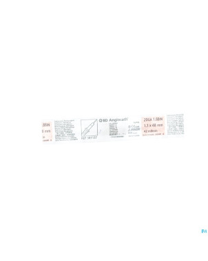 Bd catheter iv + aig. 20g rose 1 381137