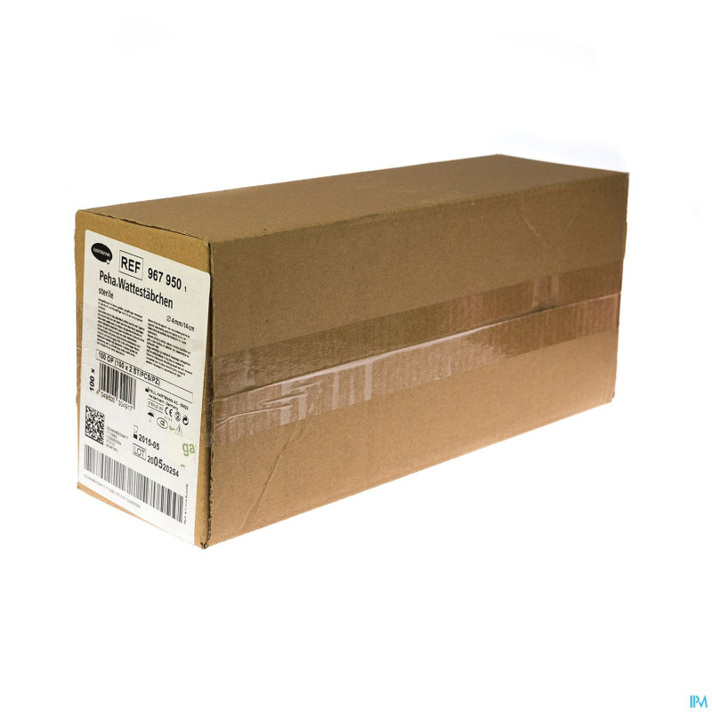 Hartm ouate batonnets ster 14cm    100x2 9679501