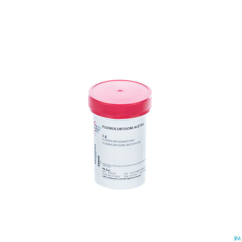 Fludrocortisone acetate vrac 1g fag
