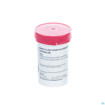 Minocycline hcl dihydrate   10g fag