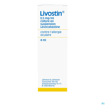 Livostin collyre 4 ml