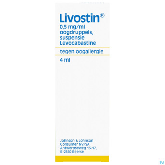 Livostin collyre 4 ml