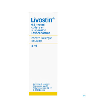 Livostin collyre 4 ml
