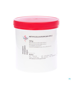 Methylcellulose 400 cps    250g fag