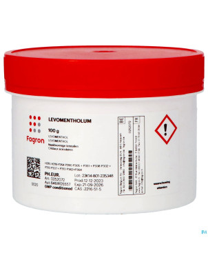 Menthol (l-) aiguilles    100g fag