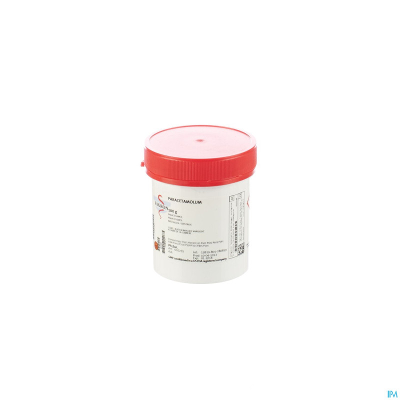 Paracetamol cristaux vrac  100g fag